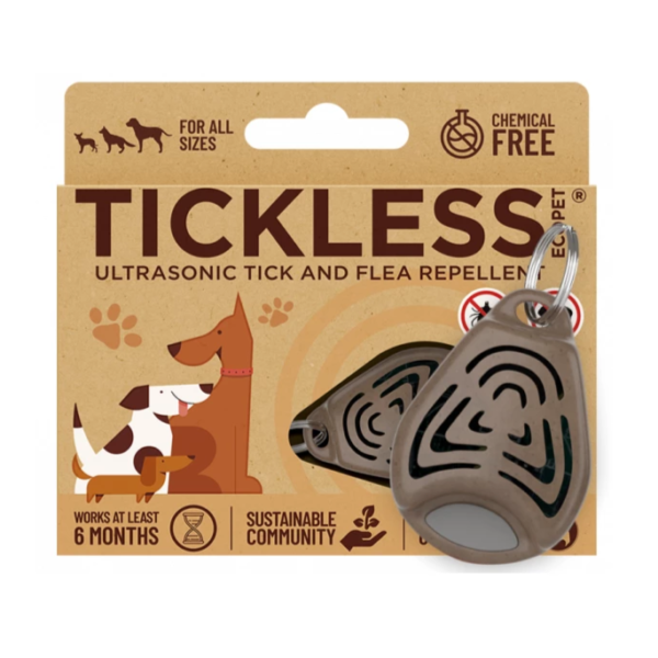 Odstraszacz na kleszcze i pchły Tickless Pet Eco.